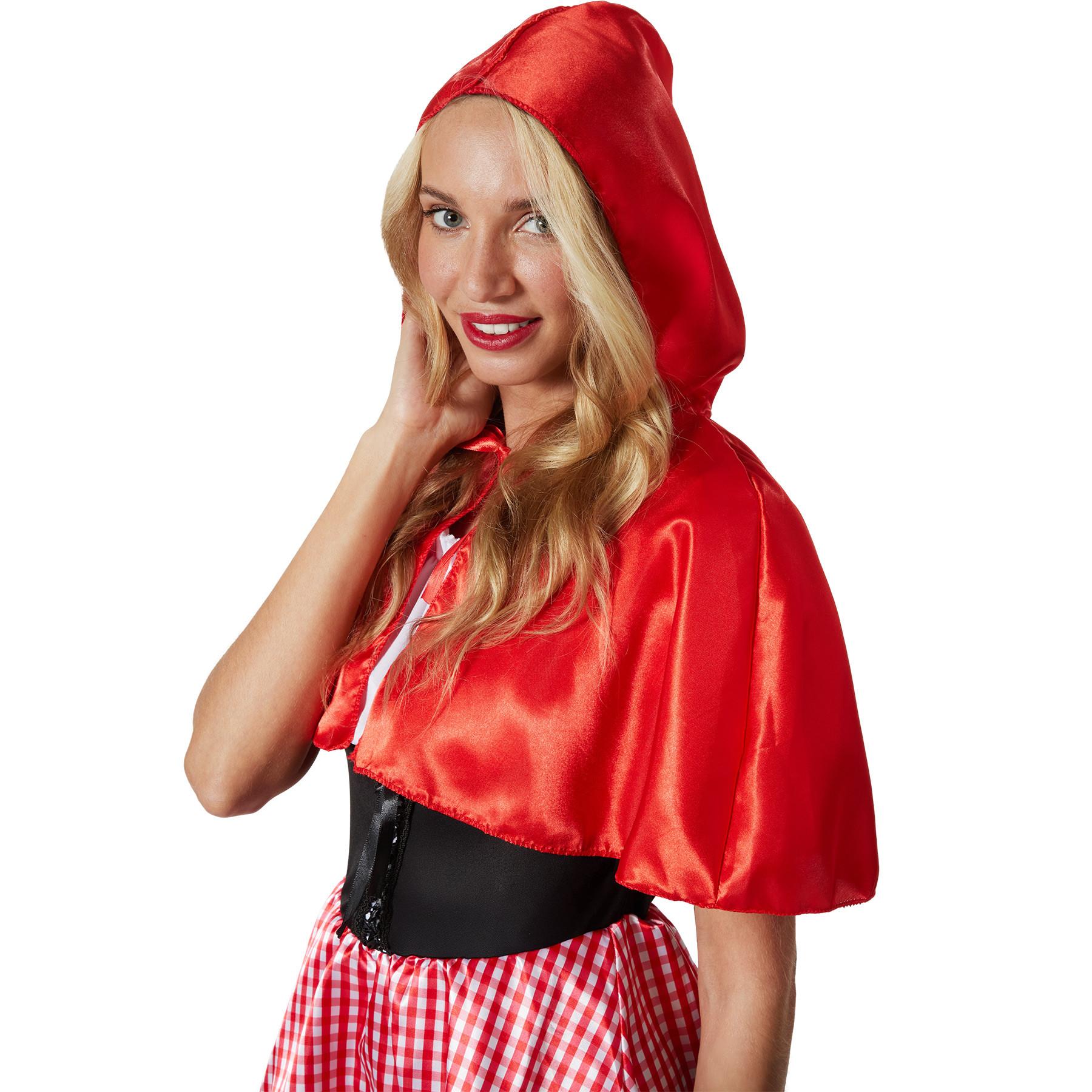 Tectake  Costume da donna Cappuccetto Rosso 