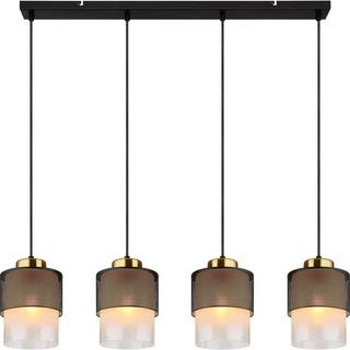 mutoni light Hängeleuchte Quellix Metall matt 4xE27  