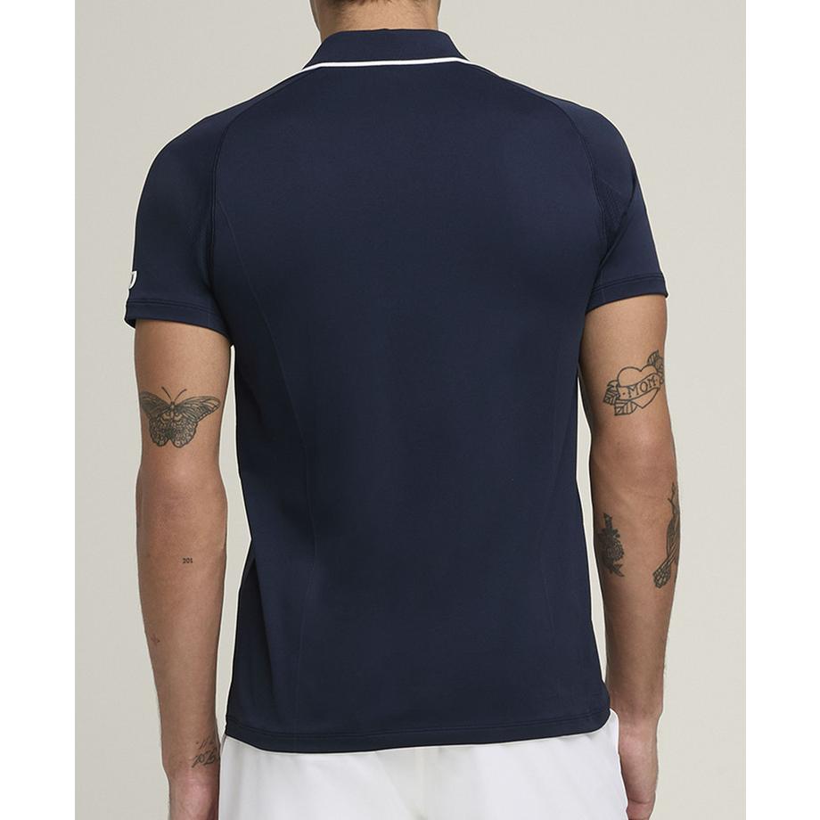 Wilson  Team Seamless Polo 2.0  Navy 