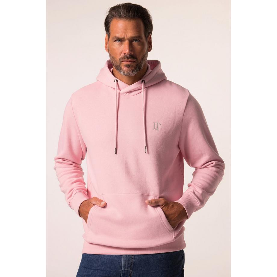 JP1880 Hoodie Brust-Print Kängurutasche  