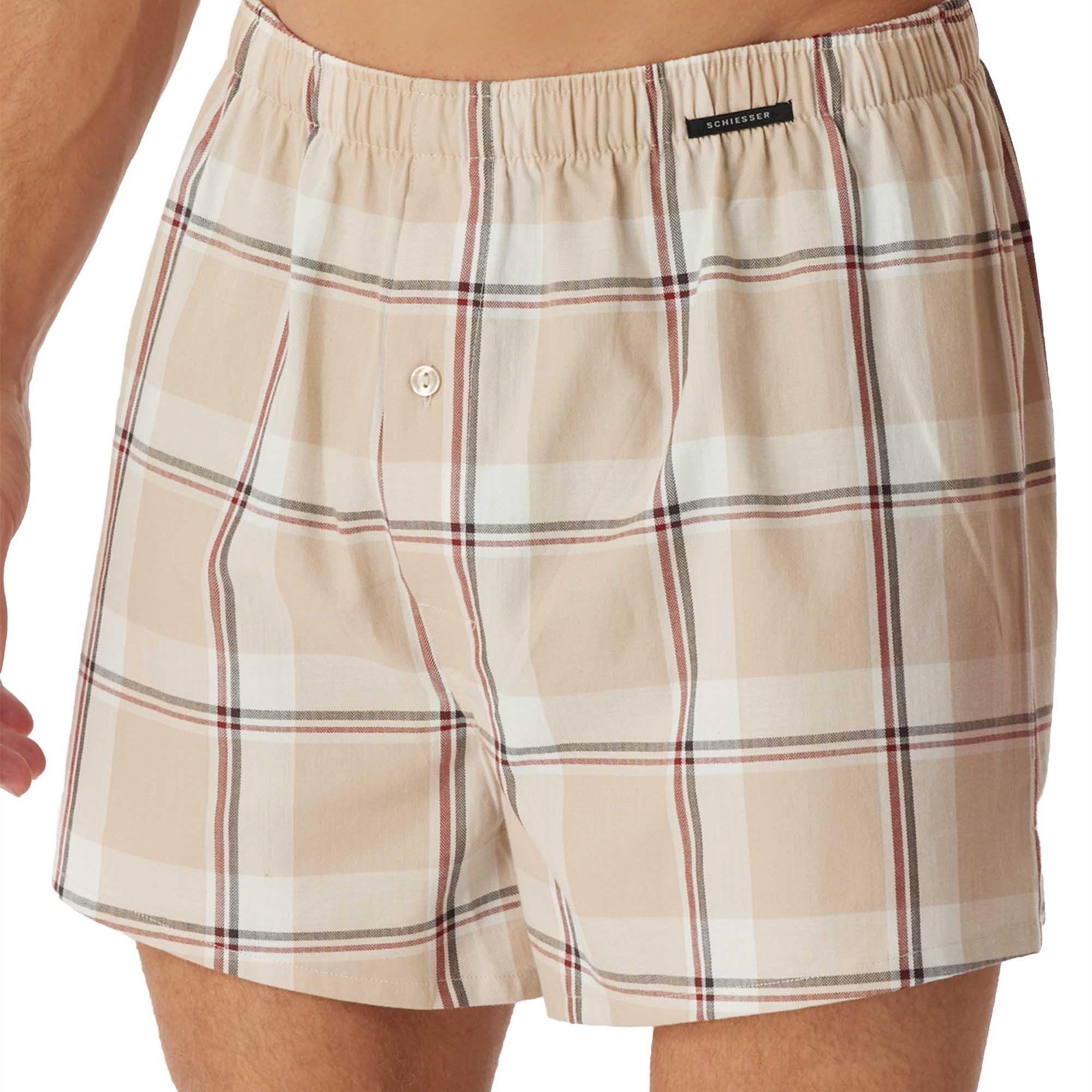 Schiesser  Web-Boxershorts  Bequem sitzend 