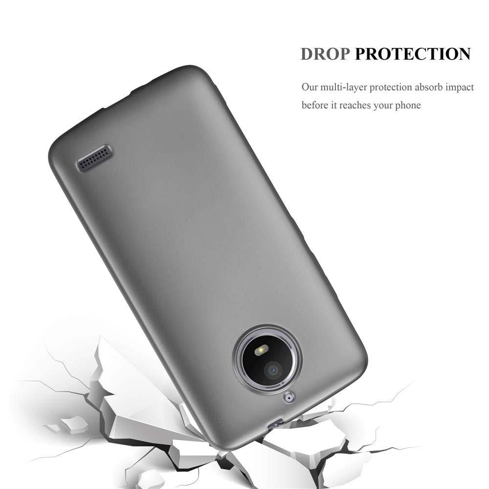 Cadorabo  Housse compatible avec Motorola MOTO E4 - Coque de protection en silicone TPU flexible 