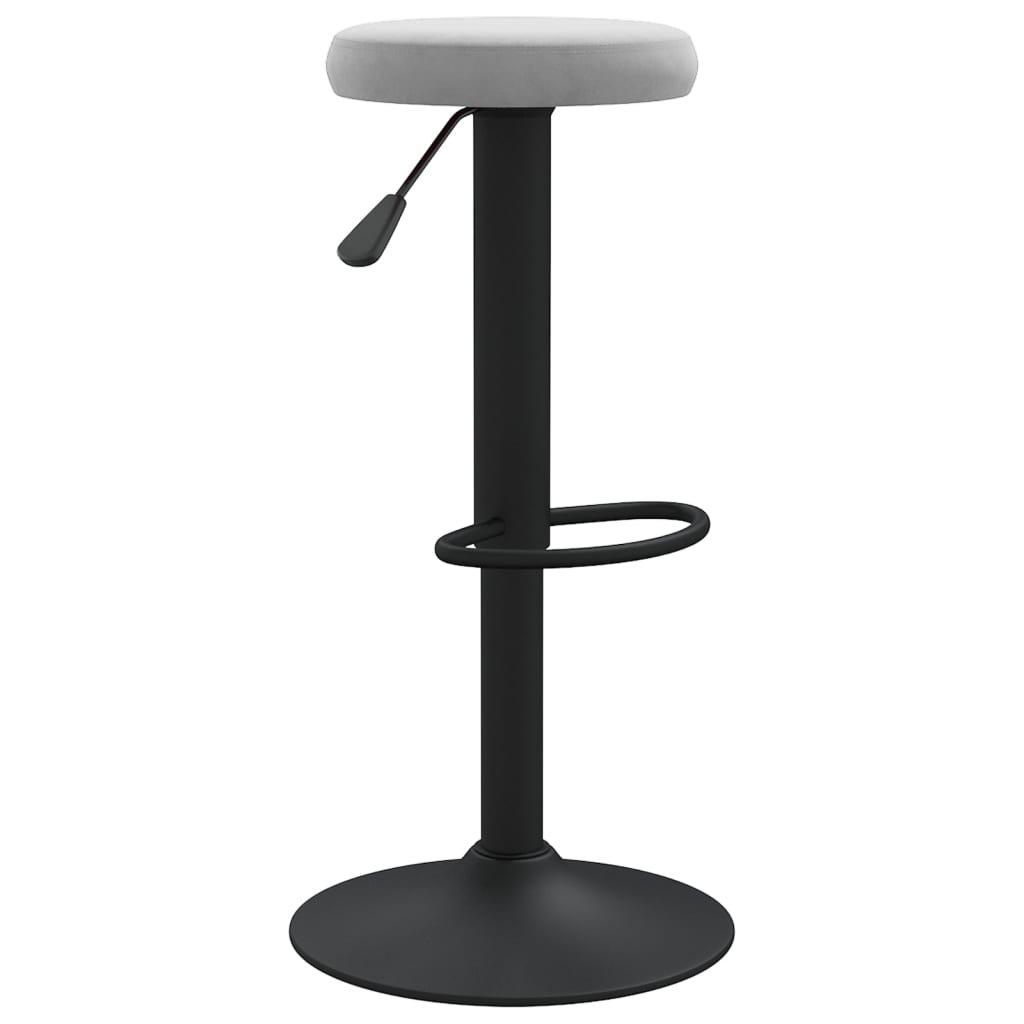 VidaXL Tabouret de bar velours  