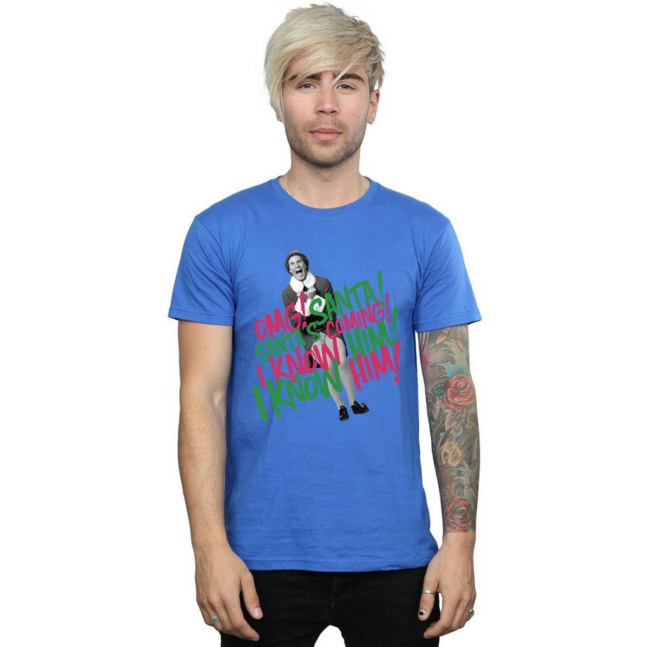 Elf T-shirt Santa's Coming  