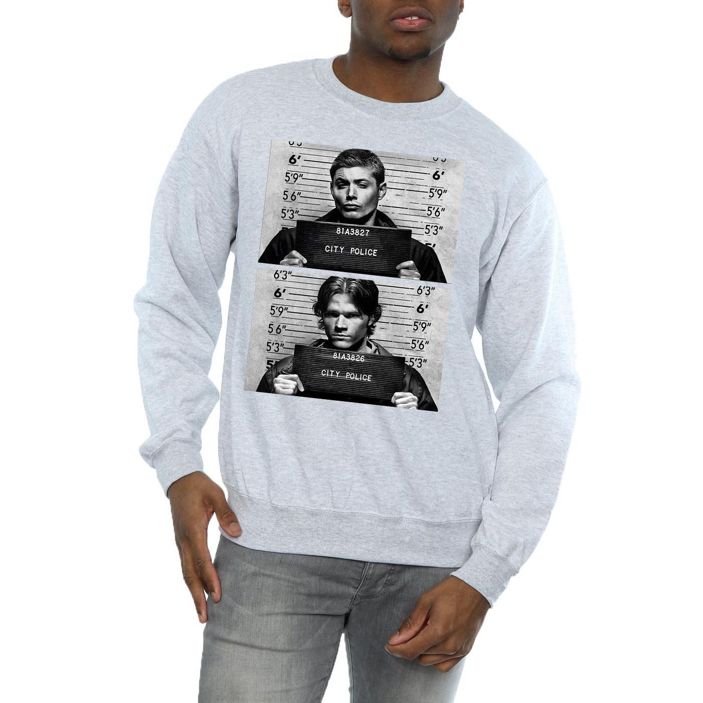 Supernatural Mugshot Sweatshirt  