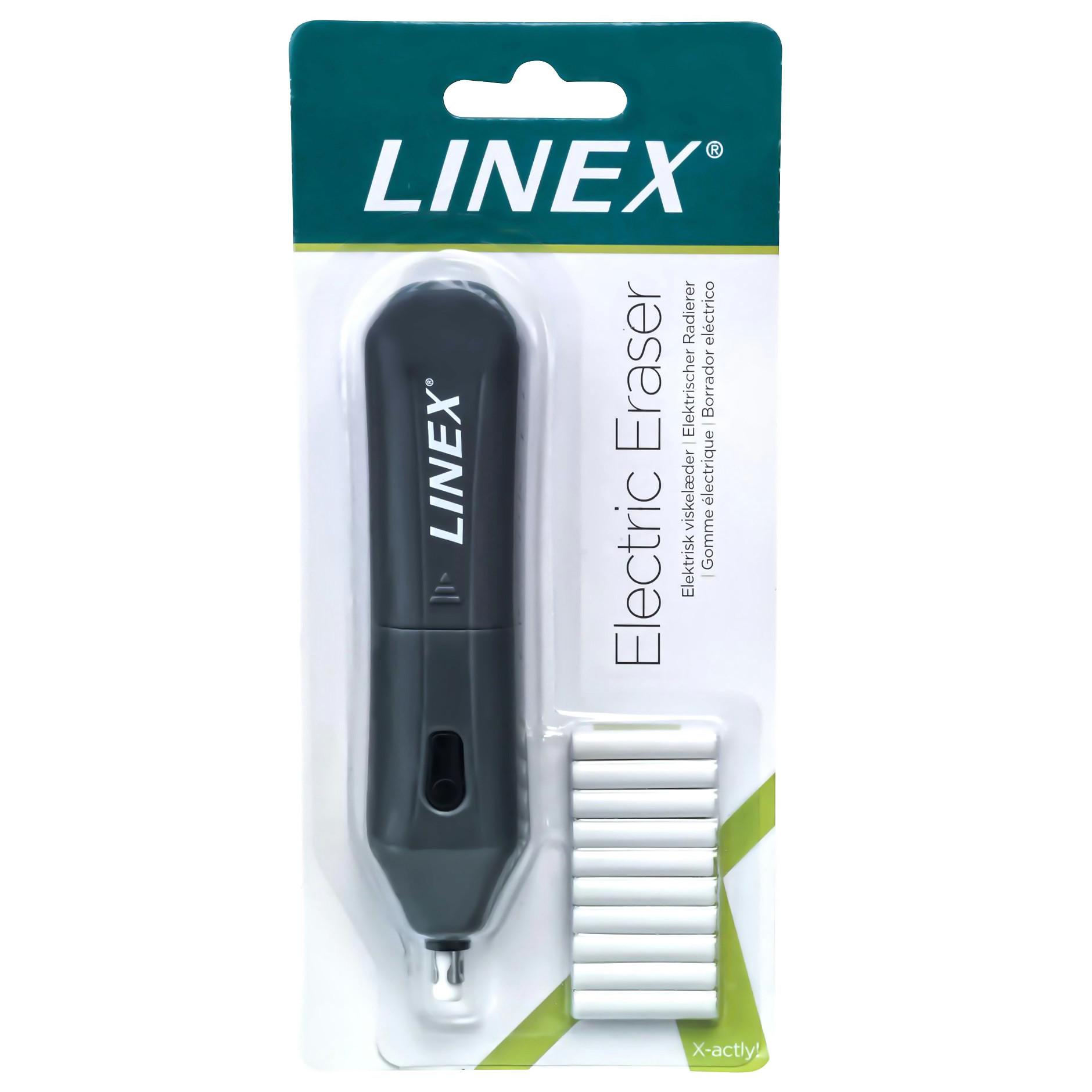 Linex LINEX Elektrischer Radierer 400098690 inkl. 10 Radierer  