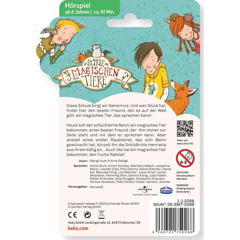 Kekz  Audiochip Lécole des animaux magiques 