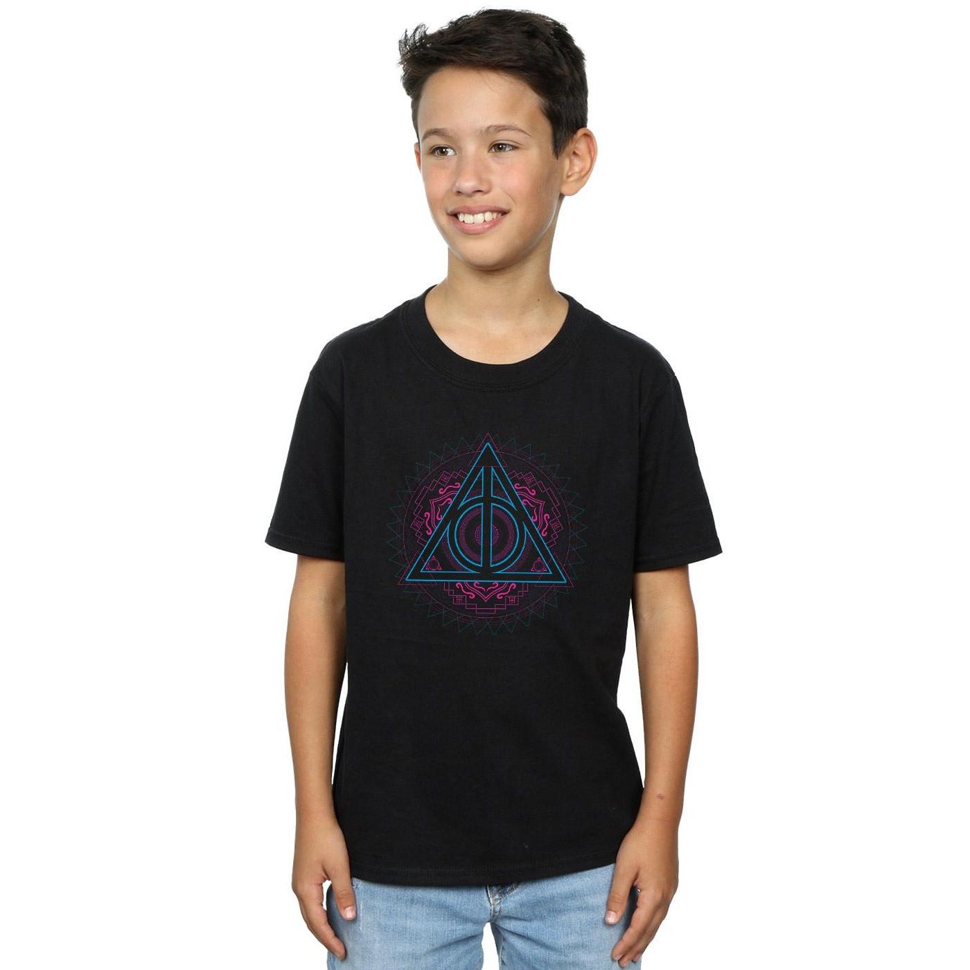 HARRY-POTTER  Tshirt DEATHLY HALLOWS 