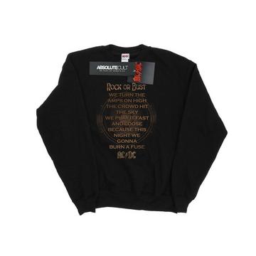 ACDC Rock Or Bust Sweatshirt