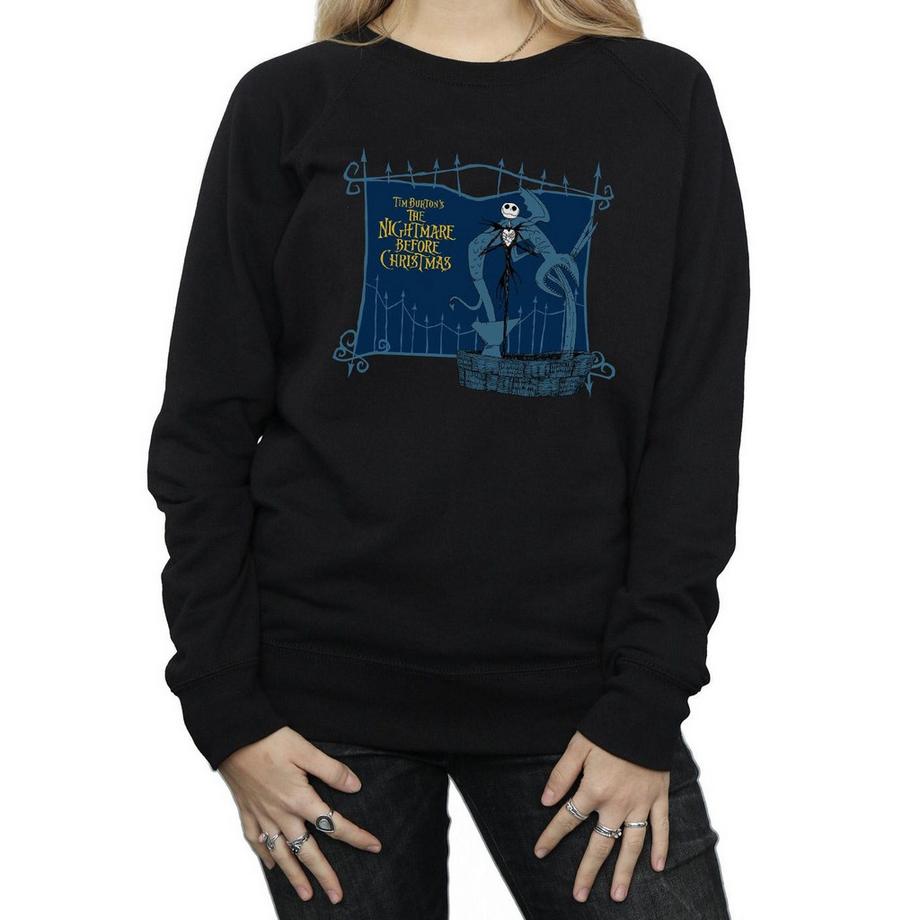 Disney Nightmare Before Christmas Jack And The Well Sweatshirt  