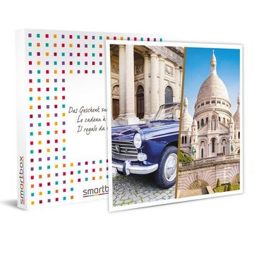 Du & Ich in Paris: Oldtimer-Peugeot-Tour mit Gourmetpause und 2 Übernachtungen - Geschenkbox