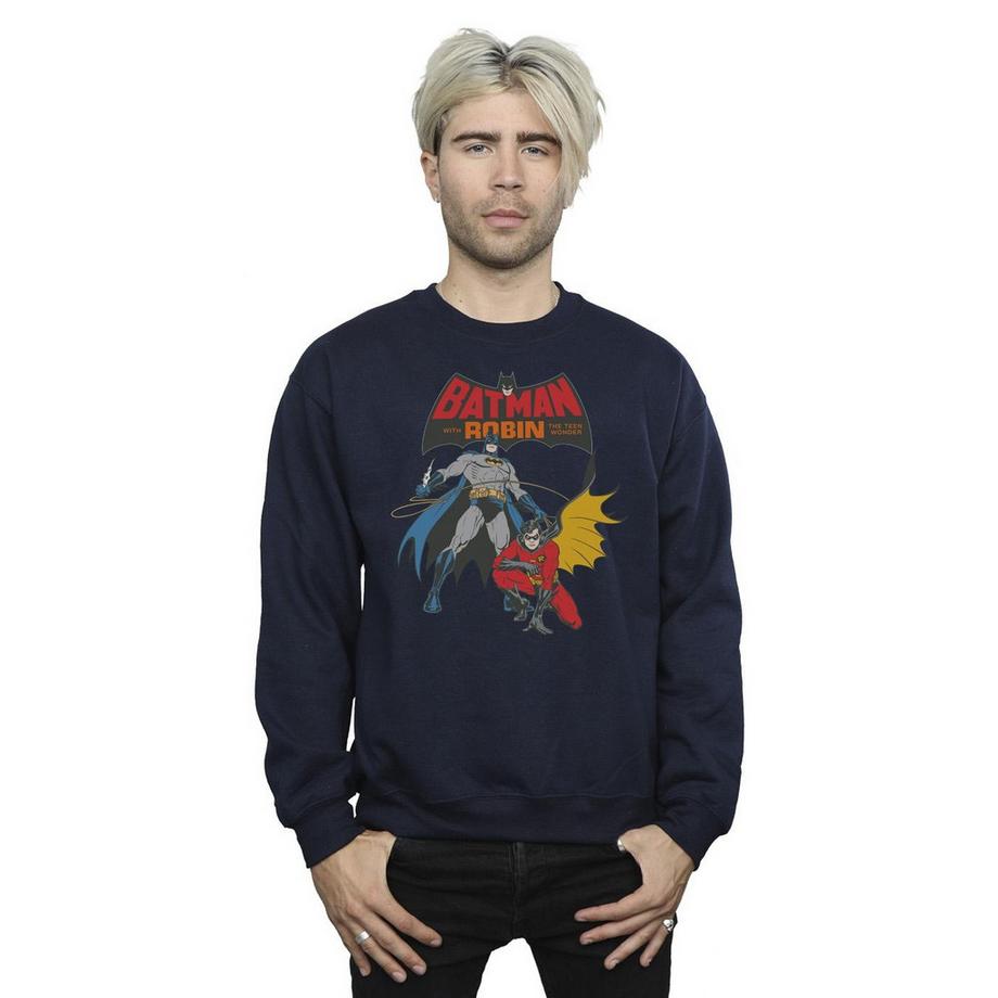 DC COMICS Batman avec Robin The Teen Wonder Sweatshirt  