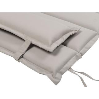 Beliani Coussin d'assise en Polyester Moderne BRESCIA  