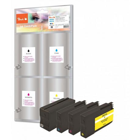Peach  Spar Pack Tintenpatronen kompatibel zu HP No. 950XL, No. 951XL 