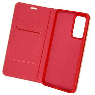 Avizar  Étui Folio Xiaomi 12 Lite Rouge / Doré 