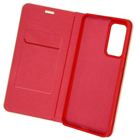 Avizar  Étui Folio Xiaomi 12 Lite Rouge / Doré 