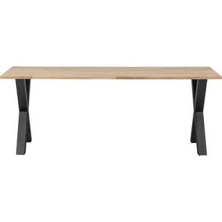 mutoni Table à manger Tablo chêne FSC 200x90 Alkmaar pied  