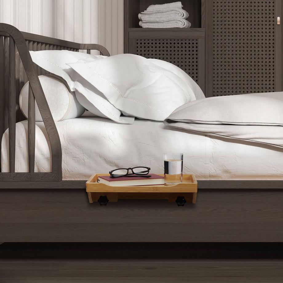 Northix  Étagère de lit pliable en bambou 