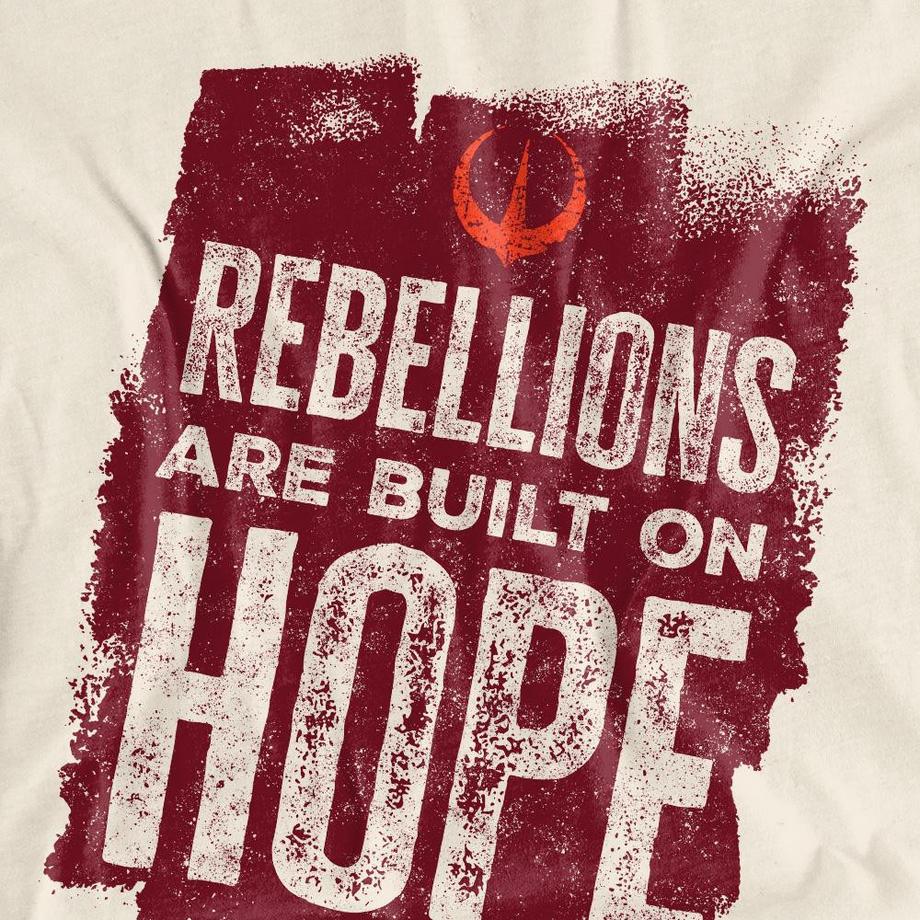 STAR WARS T-Shirt Rebellions Are Built On Hope  