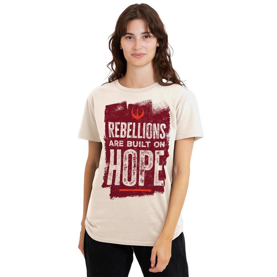 STAR WARS T-Shirt Rebellions Are Built On Hope  