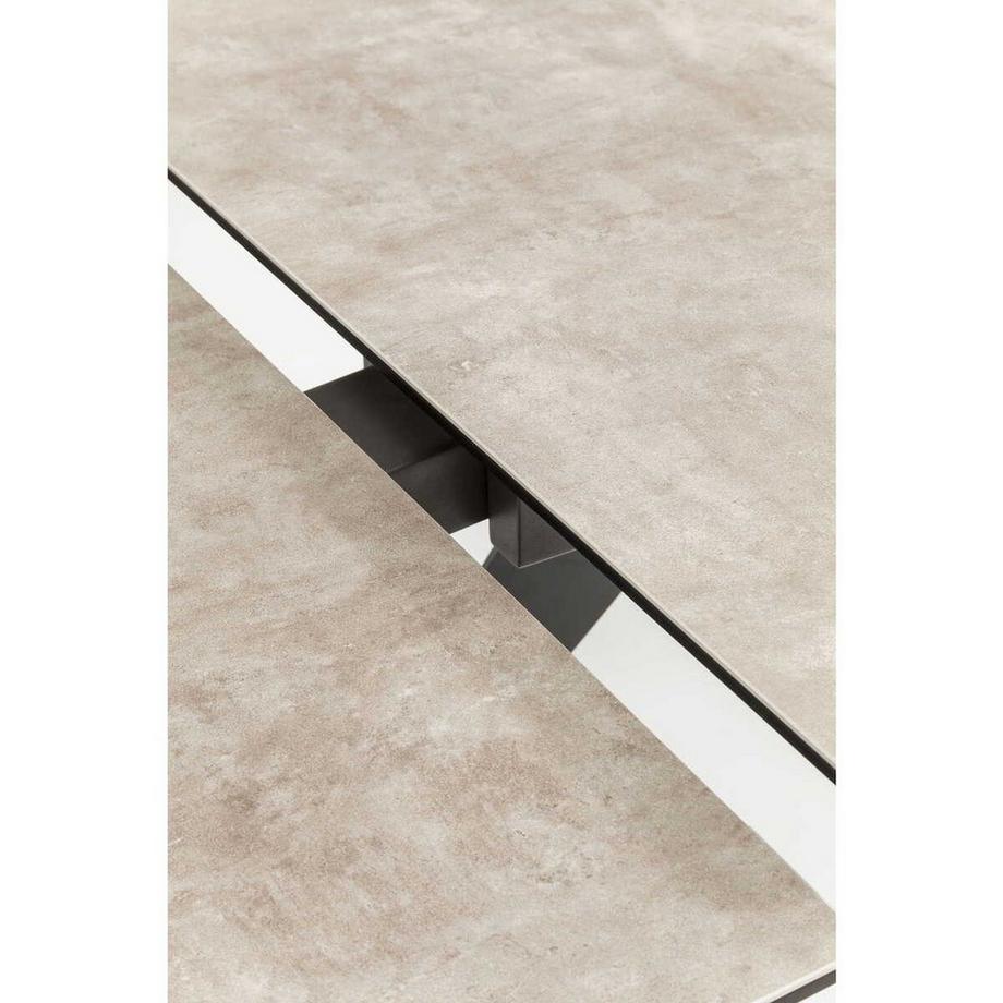 KARE Design Tavolo allungabile Amsterdam 160(40+40)x90cm  