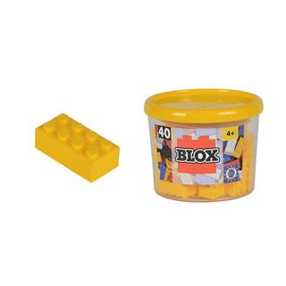 Simba  Blox 40 gelbe 8er Steine in Dose 