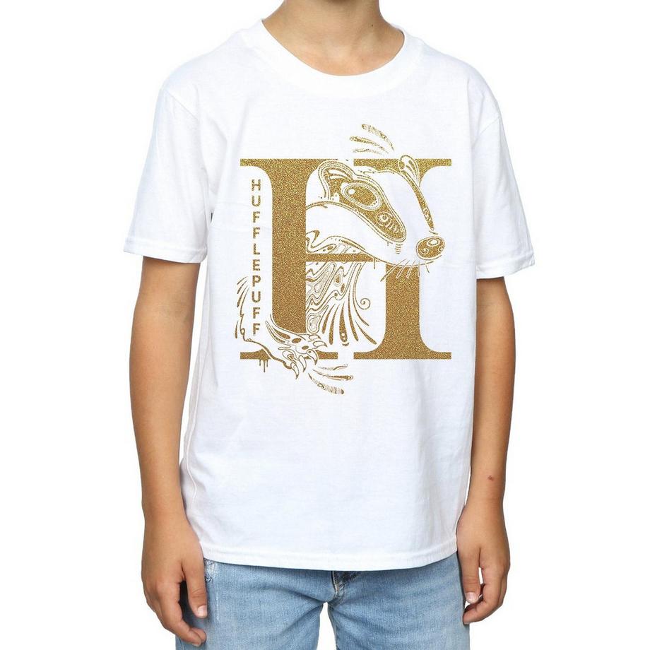 HARRY-POTTER  Tshirt HUFFLEPUFF 
