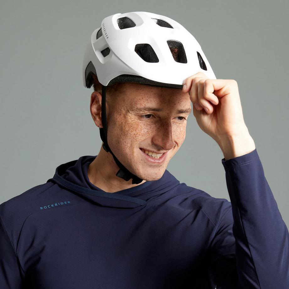 ROCKRIDER  Casco bici mtb - Principiante 