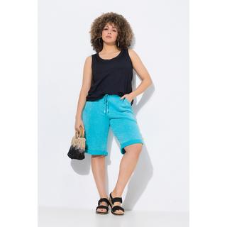 Ulla Popken Mary Weites Bein Vintage Look Sweat Shorts  