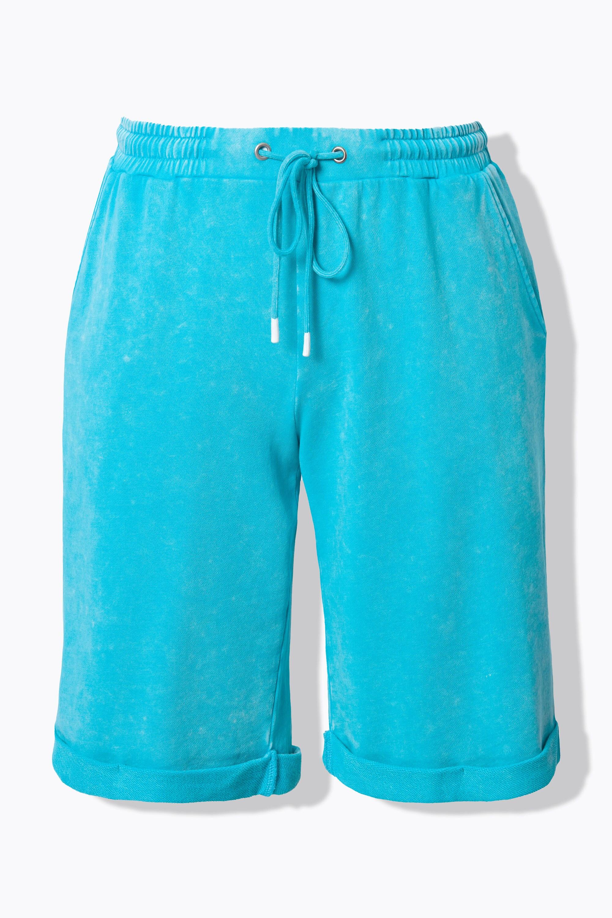 Ulla Popken Mary Weites Bein Vintage Look Sweat Shorts  