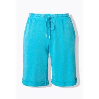 Ulla Popken Mary Weites Bein Vintage Look Sweat Shorts  