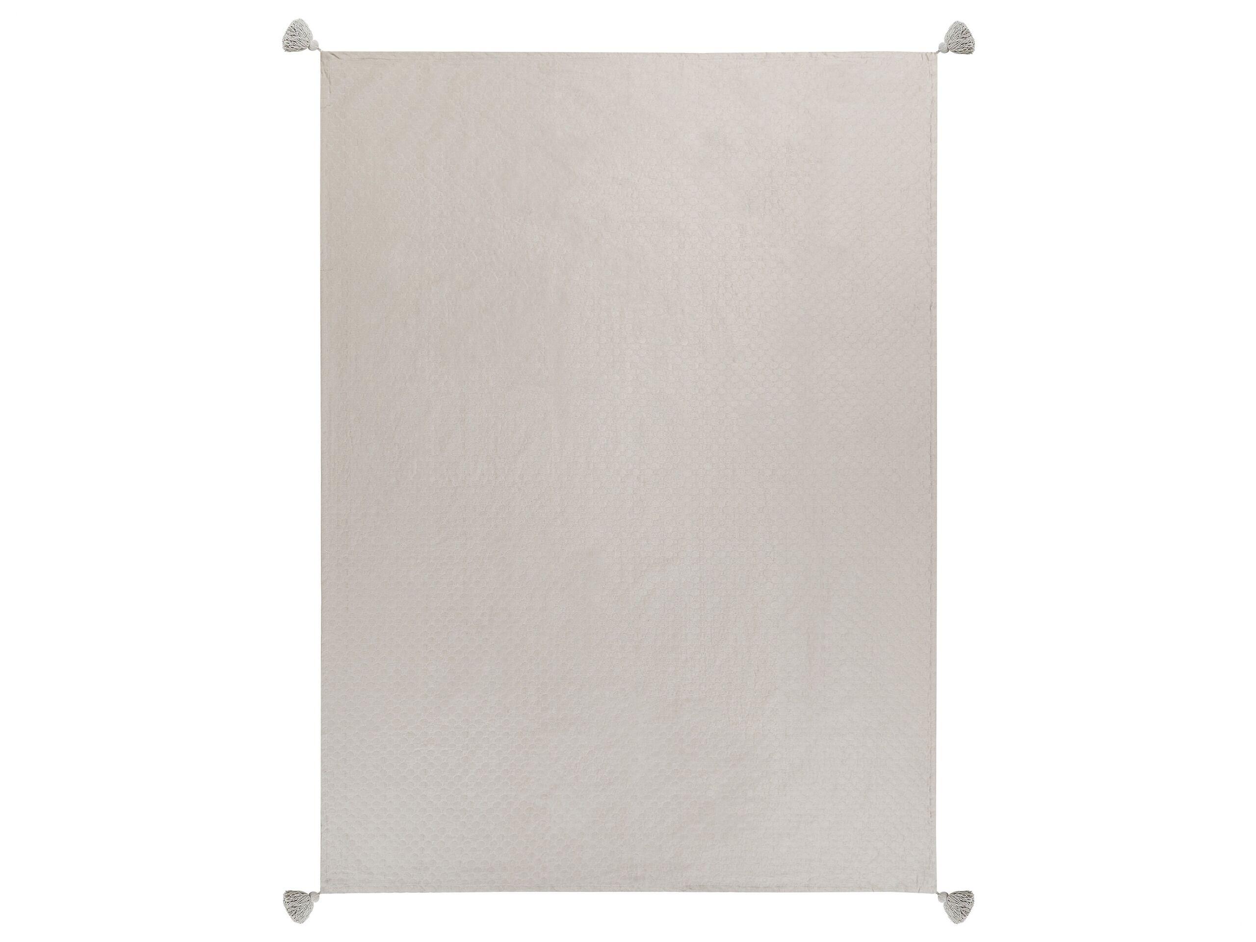 Beliani Lindula Copriletto in Cotone  