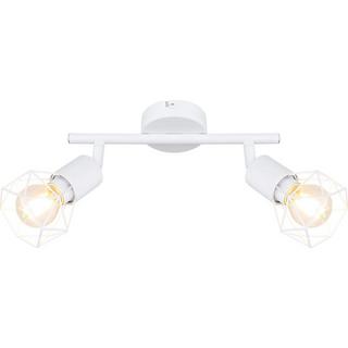 mutoni Strahler Xara I Metall weiss 2xE14  