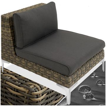 Set modulare in rattan Villanova pezzo intermedio