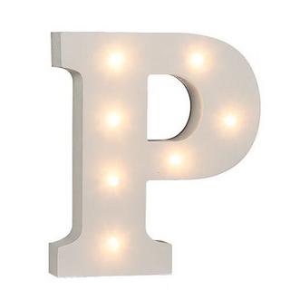 Ootb Beleuchteter LED Holzbuchstaben "P"  