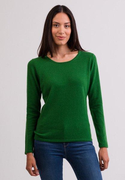 CASH-MERE.CH  Kaschmir Rundhals Pullover 