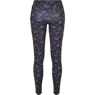 URBAN CLASSICS  bedruckte leggings für en tech mesh aop 