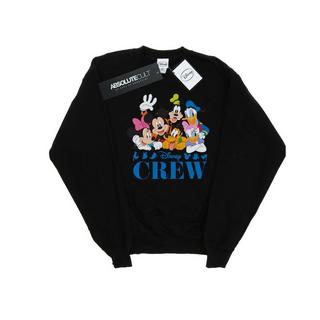 Disney Friends Sweatshirt Col Rond  