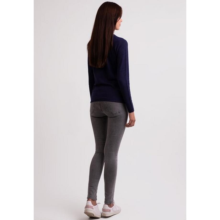 CASH-MERE.CH Soie Cachemire Pull Col V  