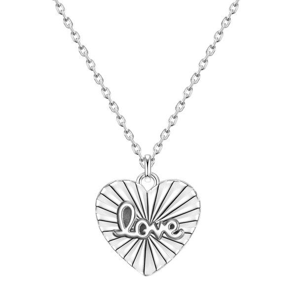 Glanzstücke München  Femme Collier en argent Coeur 