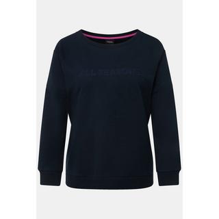 Ulla Popken  Sweatshirt, Stickerei, Classic, Rundhals, Langarm 