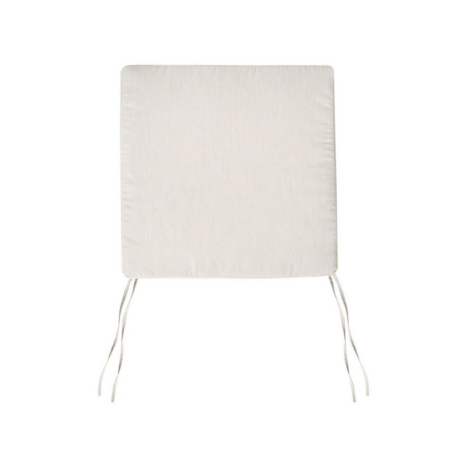 Beliani Gartenstuhlkissen 8er Set aus Kunstleinen Modern SASSARI PREMIUM  