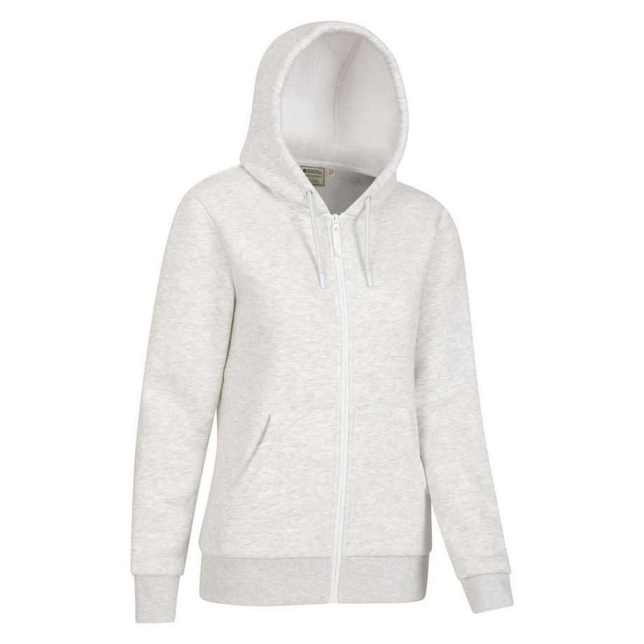 Mountain Warehouse Dalton Felpa con Cappuccio Full Zip Foderata in Sherpa  