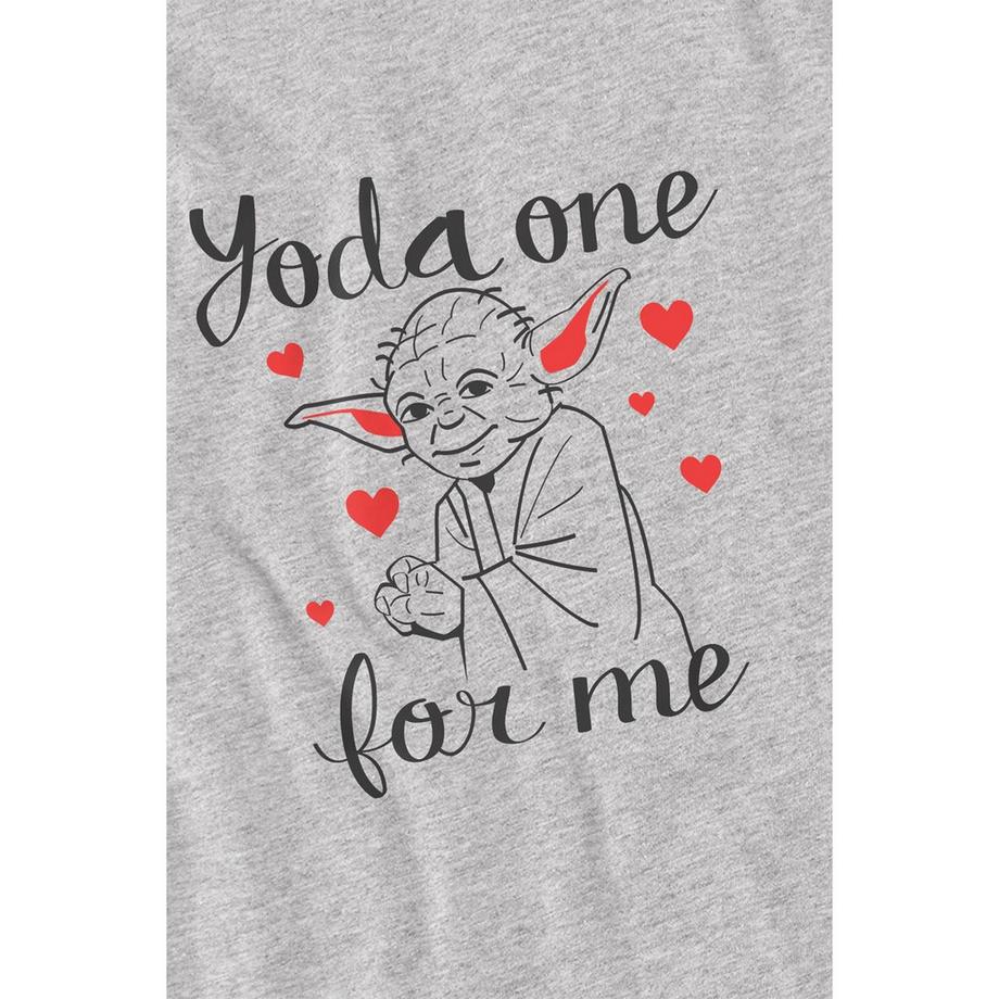 STAR WARS Yoda One For Me T-Shirt Saint-Valentin  