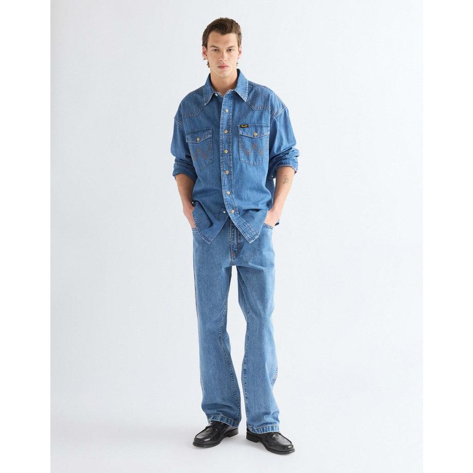 Wrangler Super Western Jeanshemd  