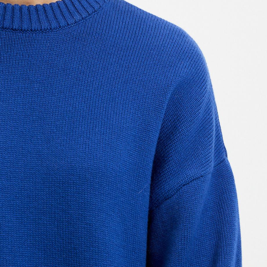 La Redoute Collections  Pullover mit Rundhalsausschnitt 