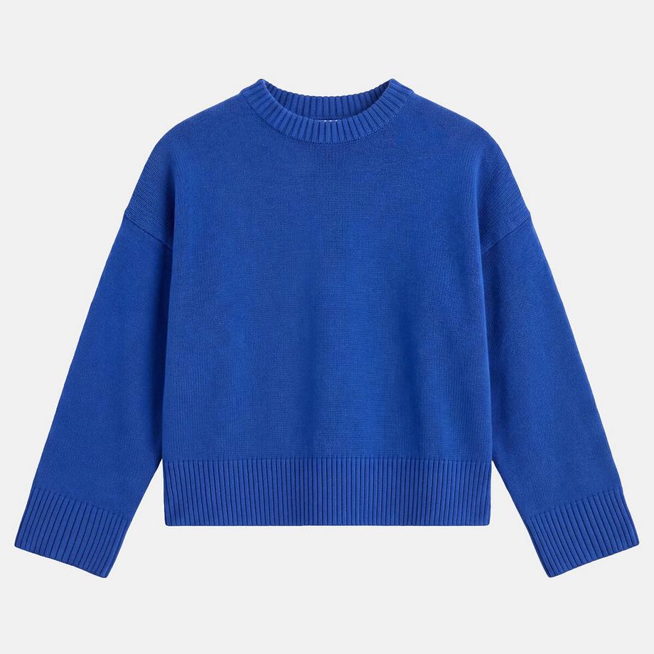 La Redoute Collections  Pullover mit Rundhalsausschnitt 