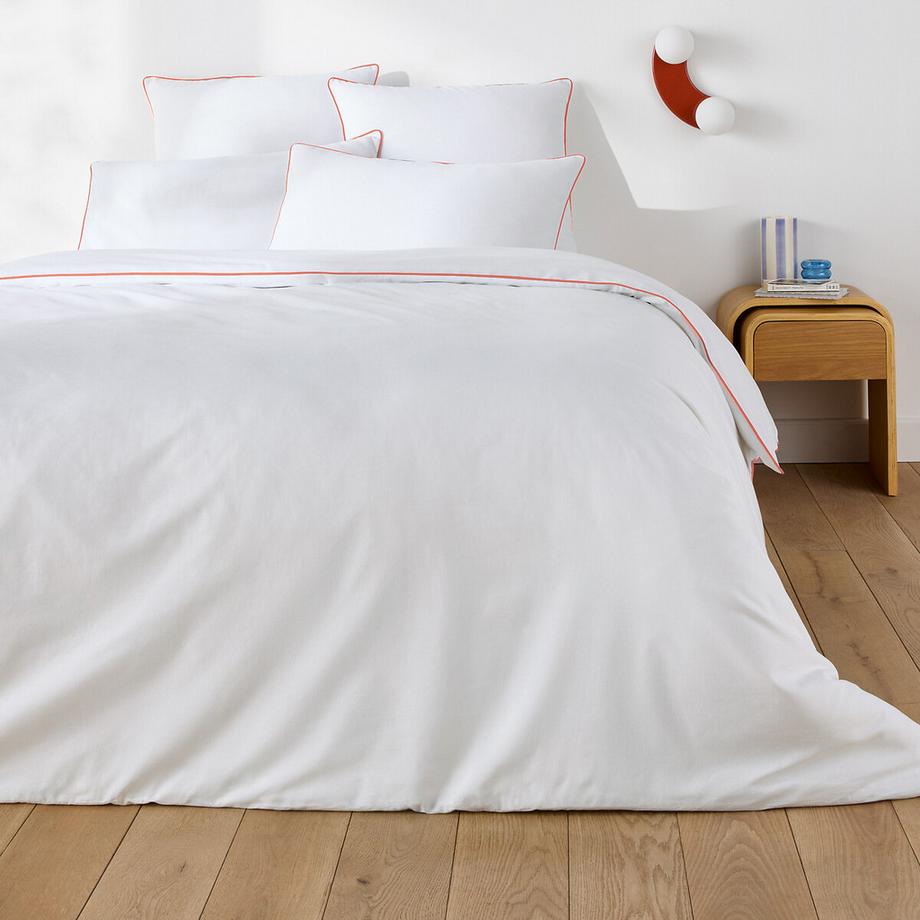 La Redoute Intérieurs Housse de couette unie en coton  