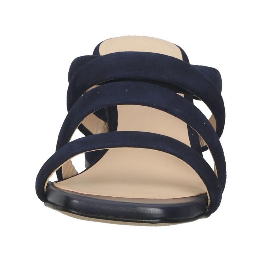 Peter Kaiser Mules con Tacco Blocco e Cinturini  