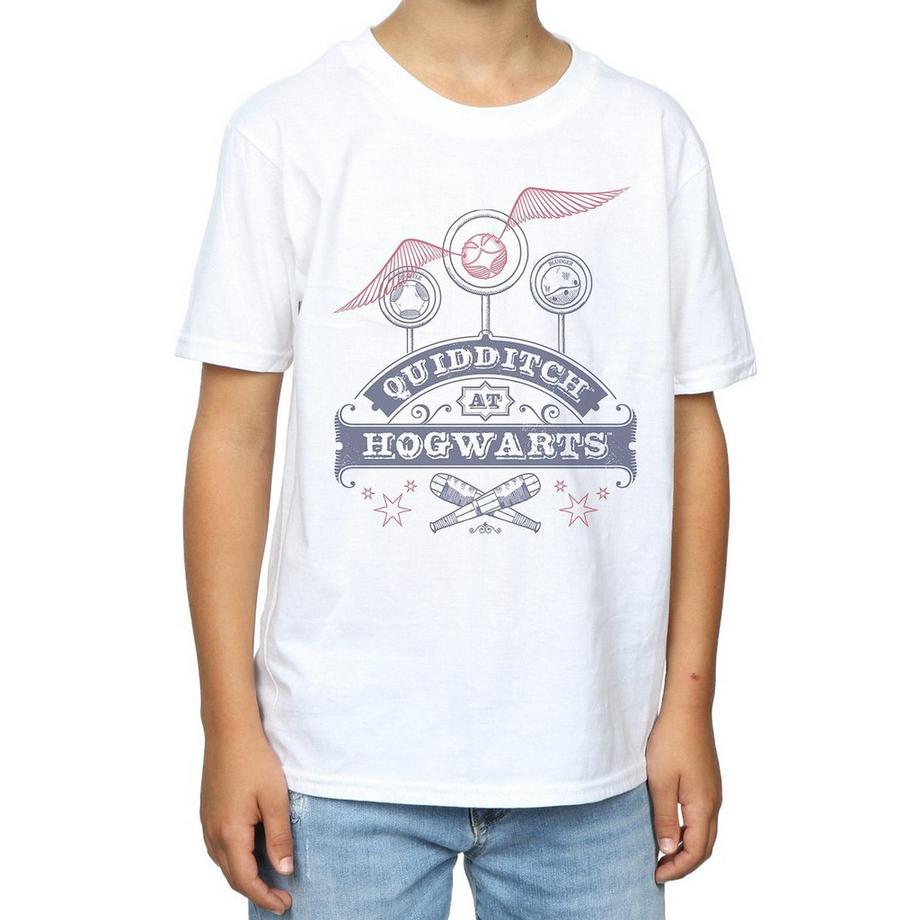 HARRY-POTTER  Tshirt QUIDDITCH AT HOGWARTS 